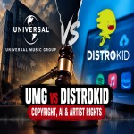 Universal Music Group vs DistroKid copyright and AI music lawsuit